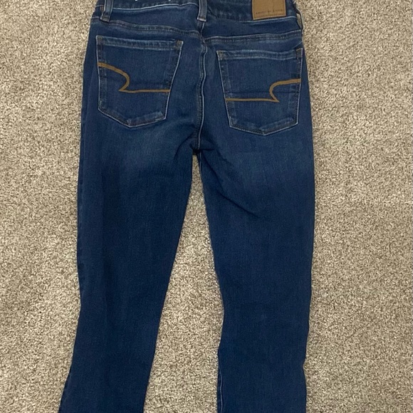 American Eagle 360 next level stretch ripped skinny jeans - Picture 2 of 4